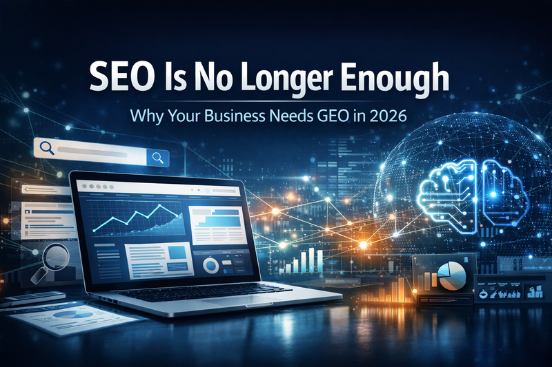 SEO Is No Longer Enough: Why Your Business Needs GEO in 2026